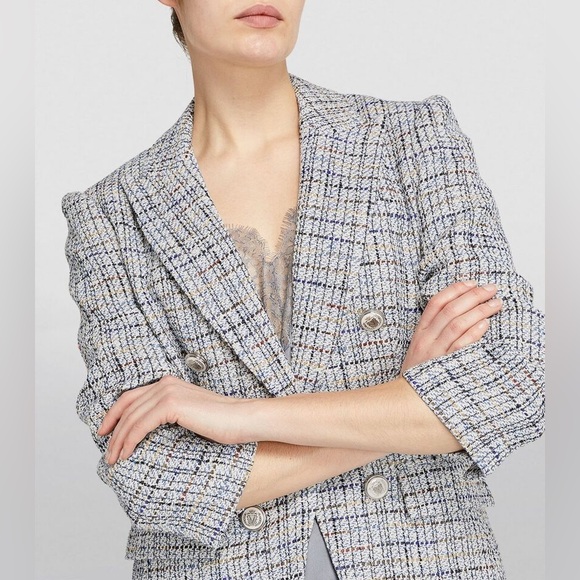 veronica beard Tweed Ryland Dickey Blazer $698 NEW without Tag - Picture 2 of 10